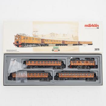 Märklin, trainset, model no 2870, gauge H0, in box.