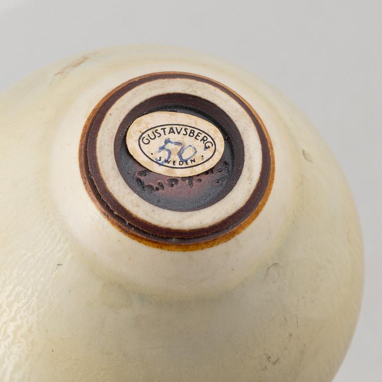 Berndt Friberg, a stoneware vase, Gustavsberg 1968.