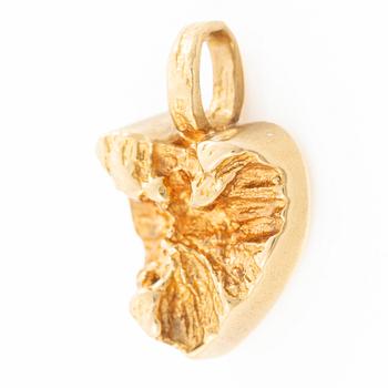 Björn Weckström, Pendant in 18K gold, for Lapponia. Finland, 1977.