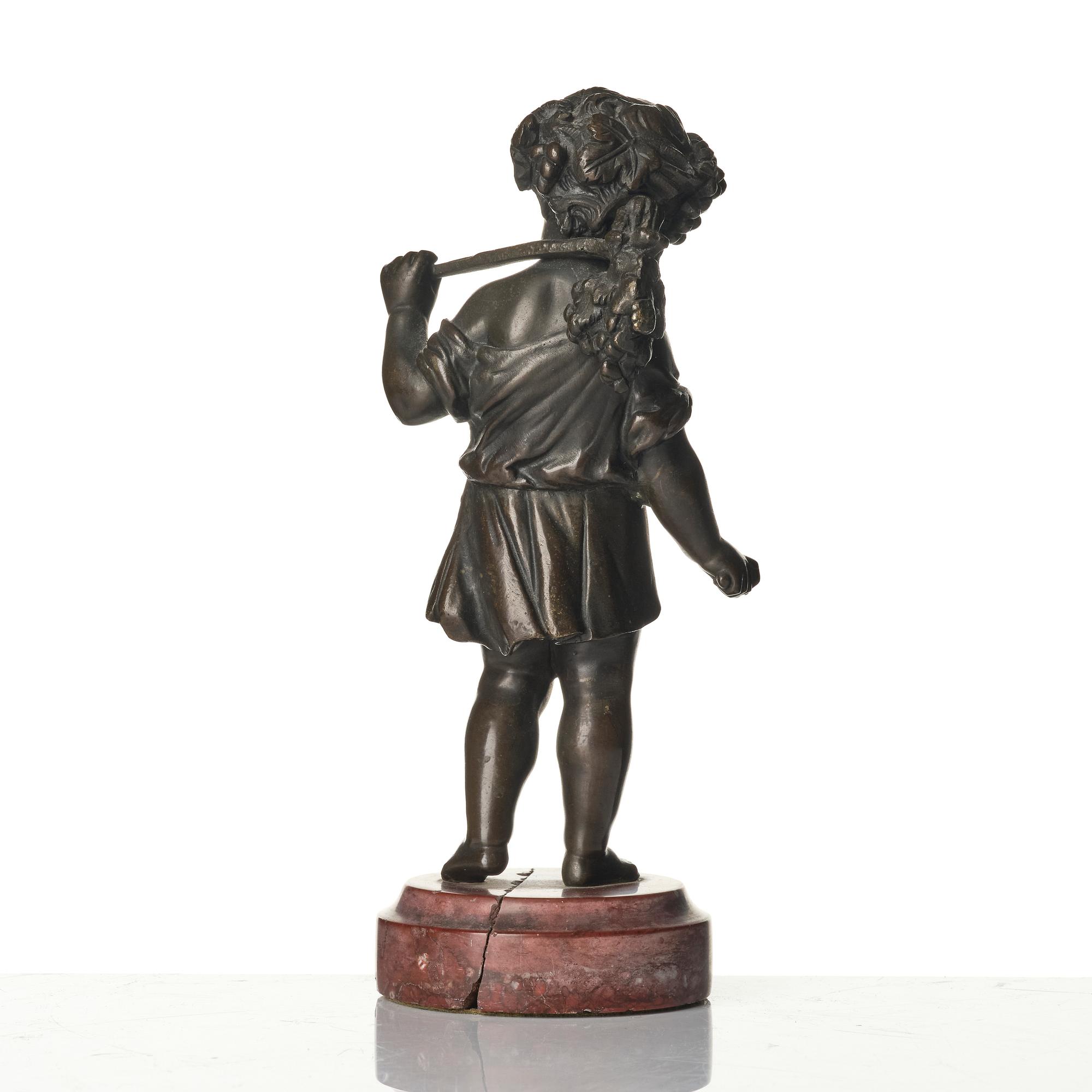 A 19th century bronze sculpture.