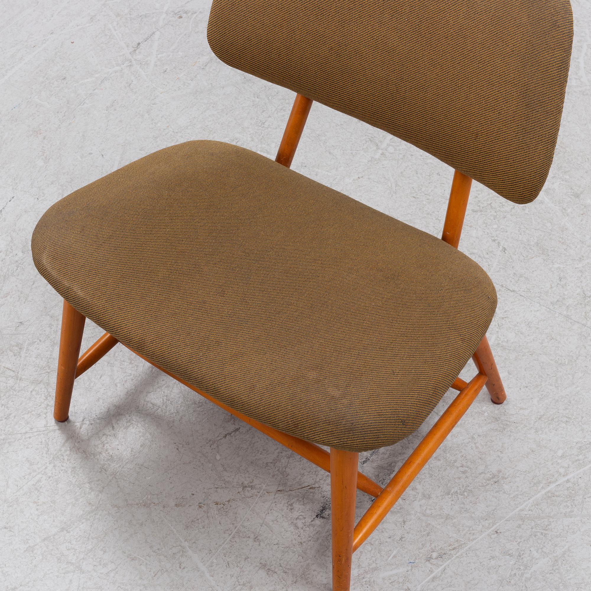 Alf Svensson, armchair, "TeVe", Bra Bohag, Studio Ljungs Industrier 1950s.