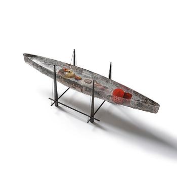 Bertil Vallien, skulptur, båt, Pilchuck, USA 2011.