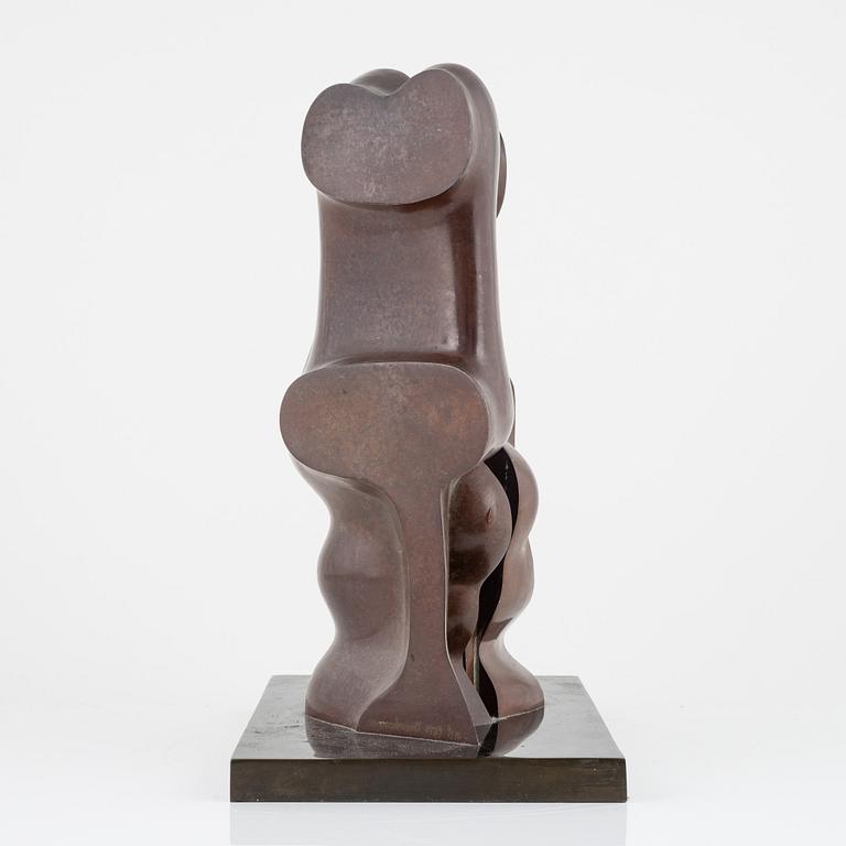 Marcelo Martí Bádenas, sculpture, signed, dated 1989. Bronze, height 39.5 cm.