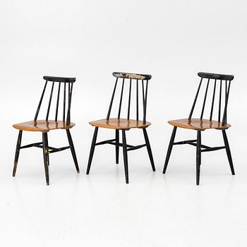Ilmari Tapiovaara, stolar, 5 st, "Fanett", Edsbyverken, 1950/60-tal.