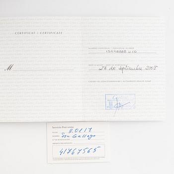 Cartier, Santos Galbée, "Made to commemorate the 150th anniversary of Cartier", ca 1997.