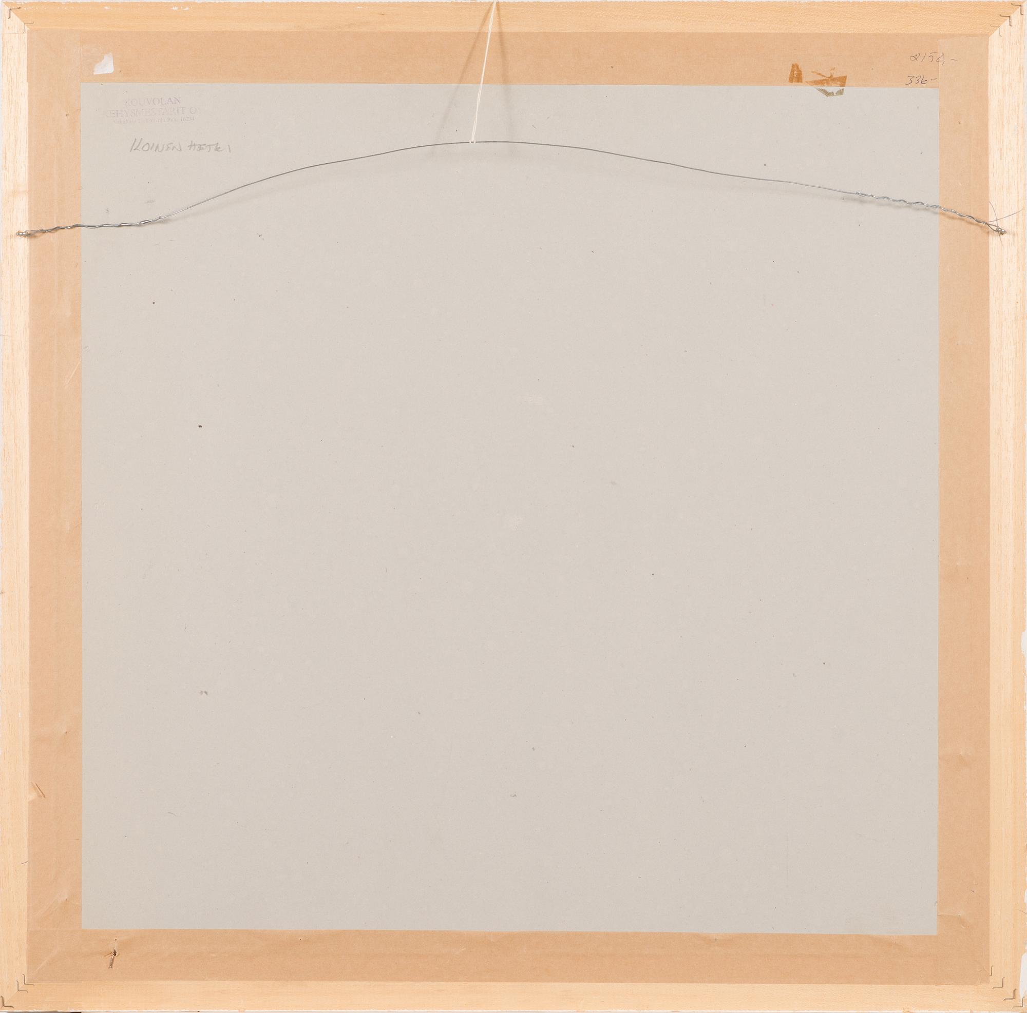 Göran Augustson, serigraph, signed and dated -87, numbered VIII/XXV.
