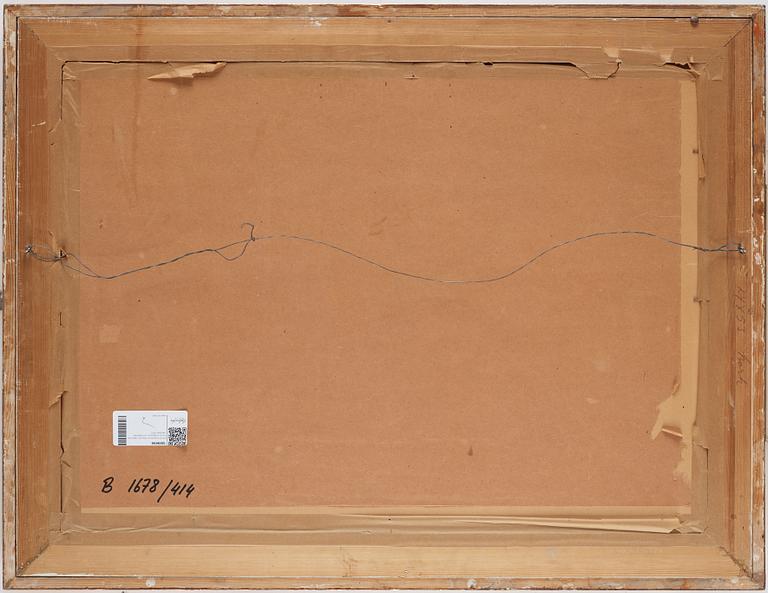 Ernst Josephson, pencil, signed Ernst Josephson and dated oktober 1873.