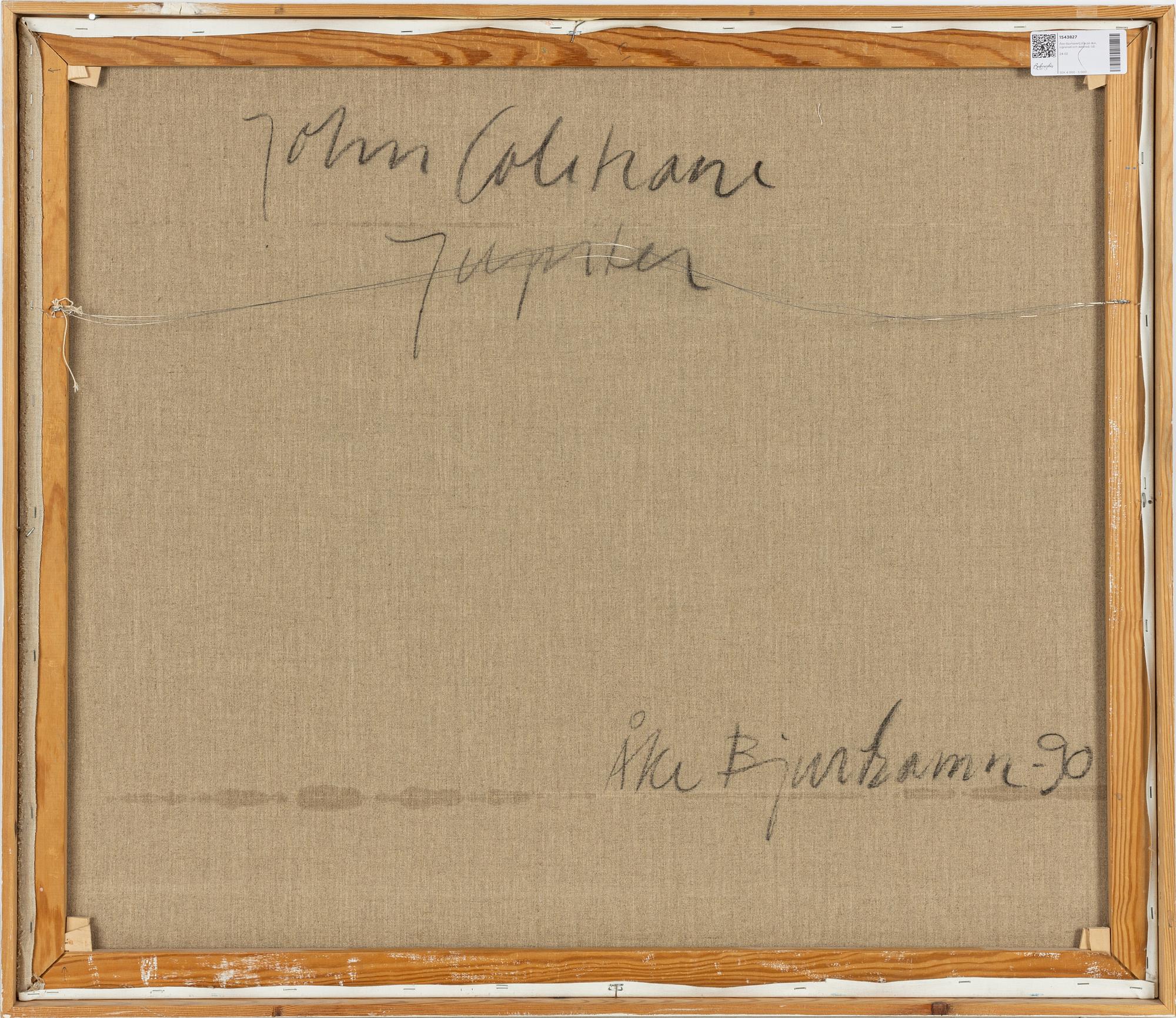 Åke Bjurhamn, "John Coltrane Jupiter".