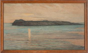 Karl Nordström · KARL NORDSTRÖM, krita, sign o dat. 1908.