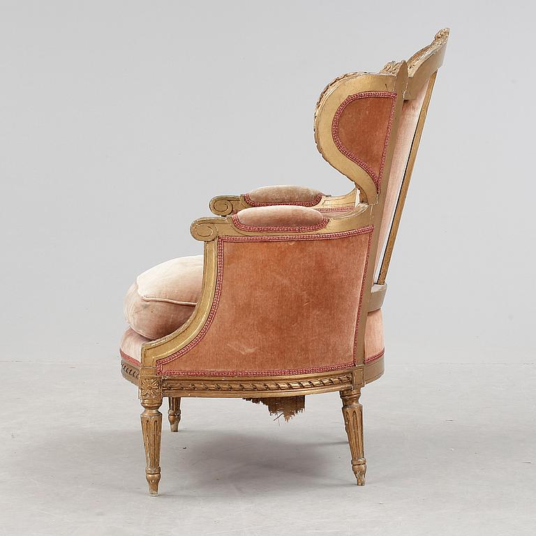 BERGERE, Louis XVI-stil, Frankrike, 1800-talets slut.
