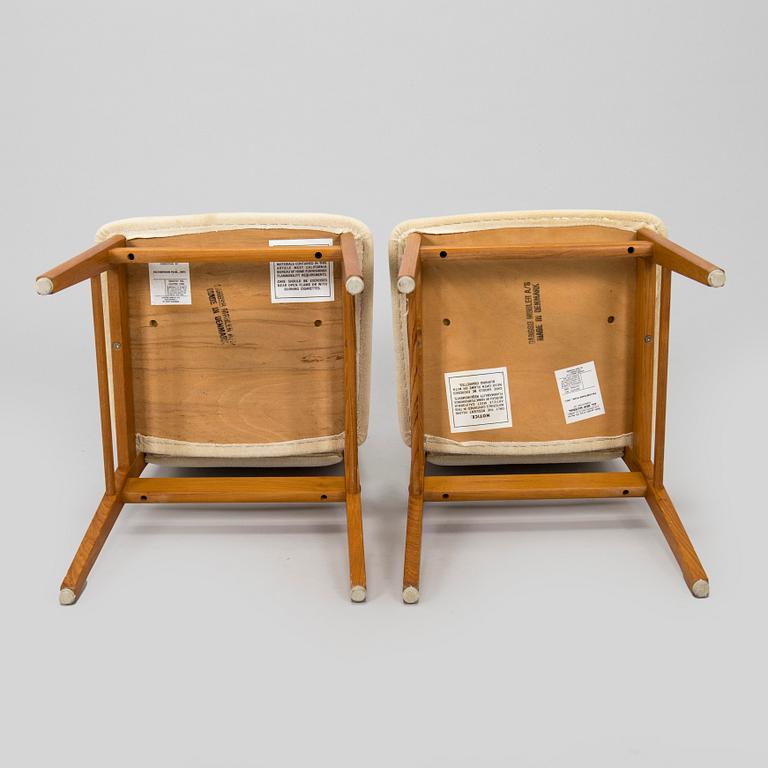 Four Danish chairs by Gangsö furniture, late 20th century.