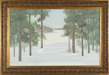 Eero Nelimarkka, Vinter i Alajärvi.