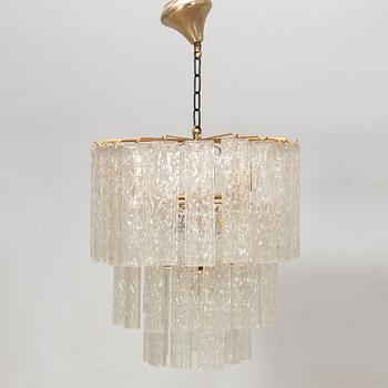 Taklampa troligen Murano 1900-talets andra hälft.