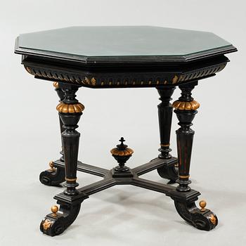 Nine items in Neo Renaissance style, late 19th century.