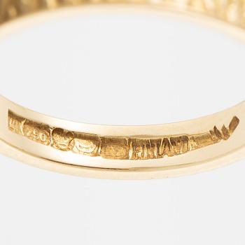 Björn Weckström, ring, 18K guld. Lapponia 1970.