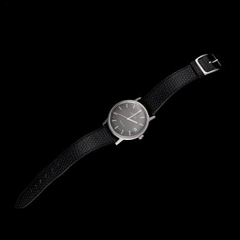 HERRARMBANDSUR, stål, Omega, Genève Automatic.