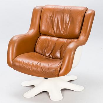 YRJÖ KUKKAPURO, A late 1960s '418' armchair for Haimi Finland.