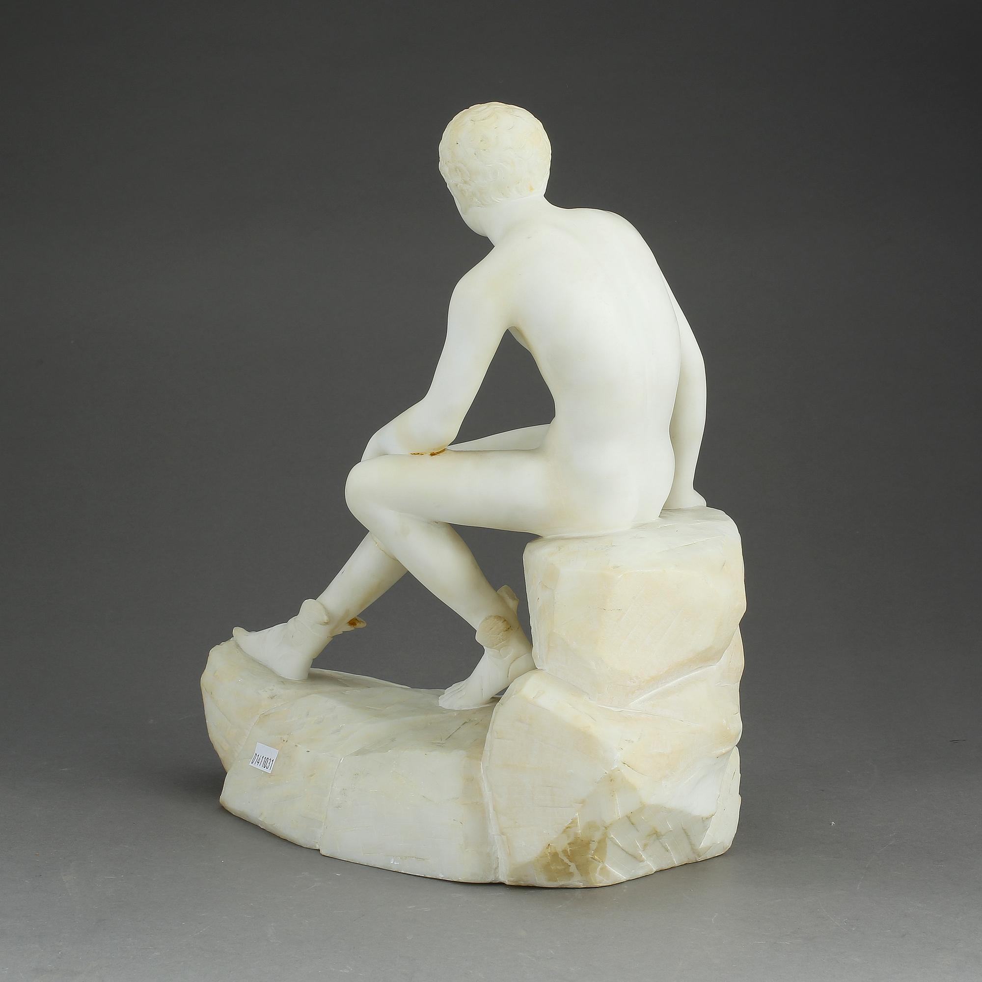 SKULPTUR, Alabaster.