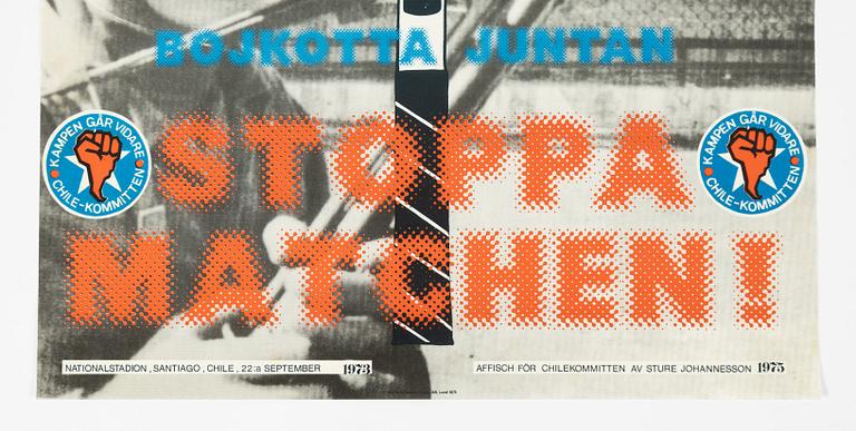 Sture Johannesson, 'Stoppa Matchen'.