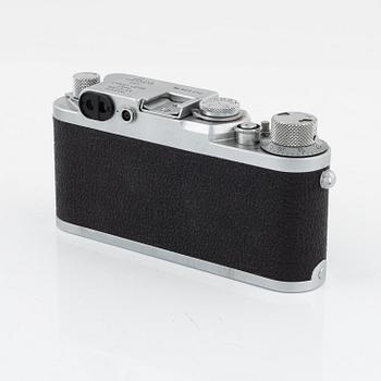 Leica IIf, "Black Dial", no. 809212, 1956.