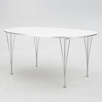 Bruno Mathsson & Piet Hein, A 'Super elliptical' dining table, Fritz Hansen, Denmark 1999.