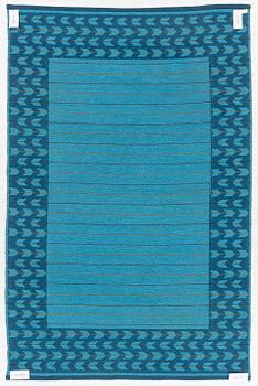 Ingrid Dessau, a double woven rug, signed ID, c. 195 x 128 cm.