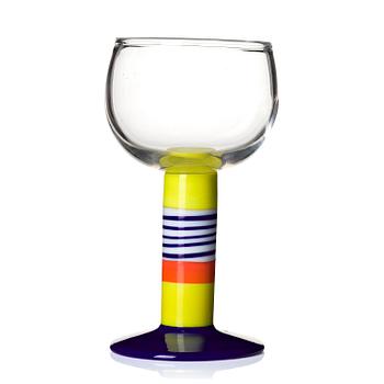 37. Gunnar Cyrén, pokal, glas "Popglas", Orrefors 1969.