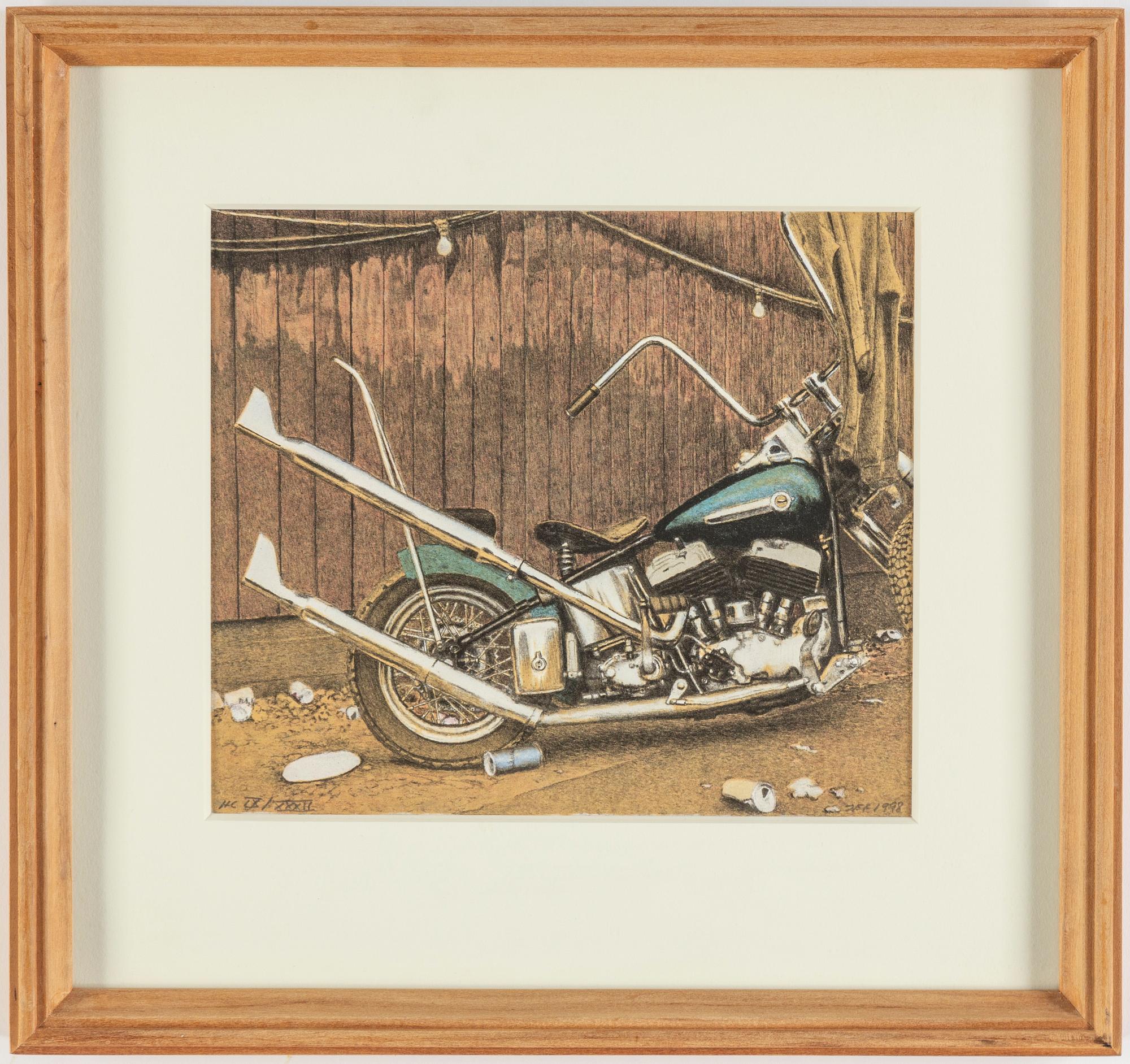 JOHN-E FRANZÉN, lithograph in colours, 2, signed 1998, signed 6/320, HC IX/XXXII.