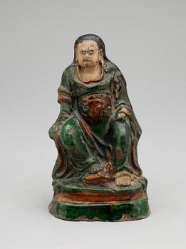 FIGURIN, lergods, Kina, Mingstil, 1800/1900-tal.