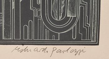 EDUARDO PAOLOZZI, etsning och akvatint, signerad och numrerad 1/70.
