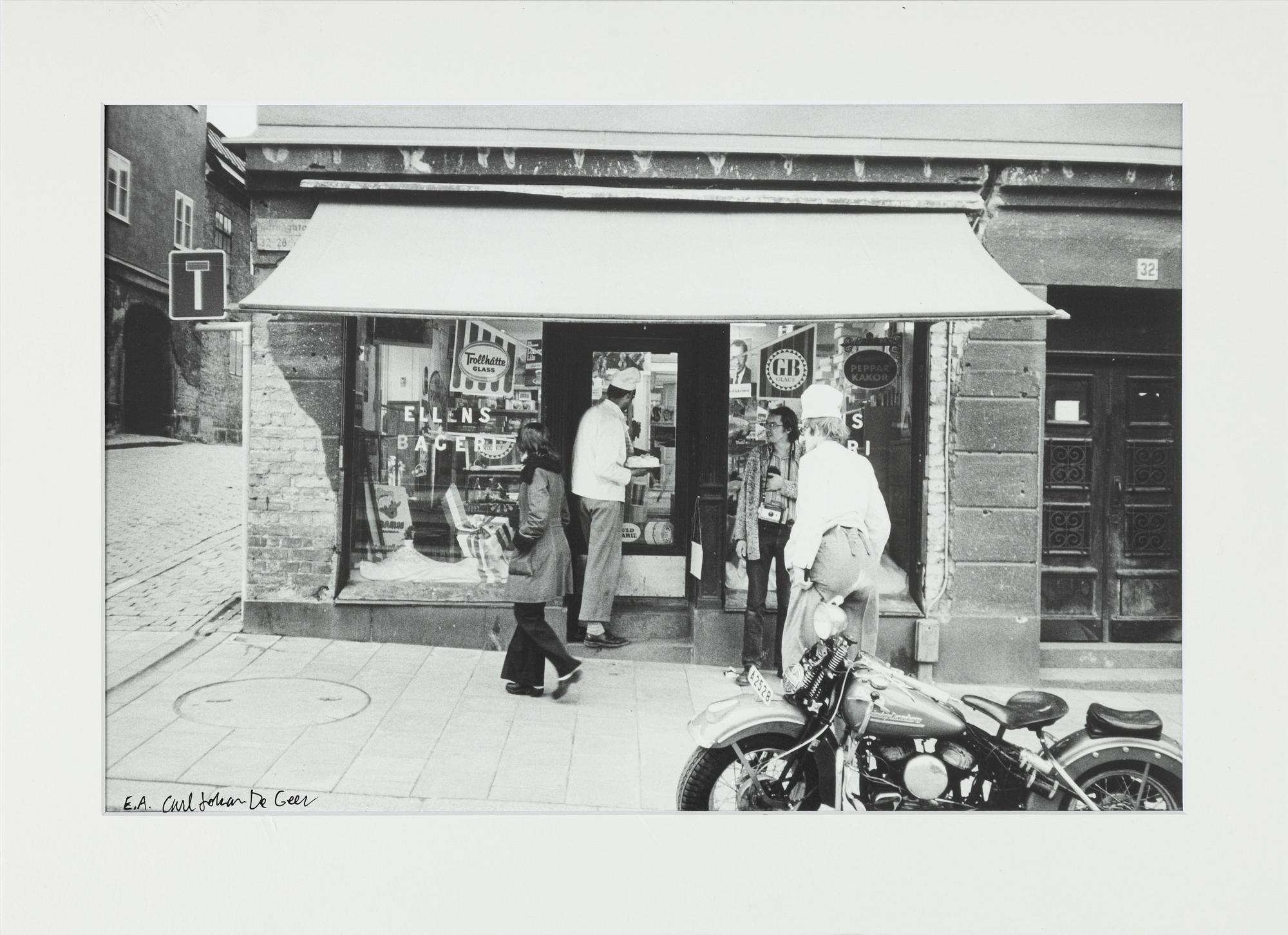 Carl Johan De Geer, Ellen's Bakery, From "Tårtan", 1972.