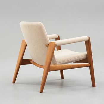 HANS J WEGNER, fåtölj "The Buck Chair", "JH523" Johannes Hansen, Danmark, 1950-tal.