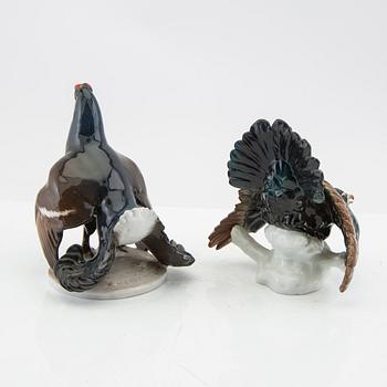 E Heidenreich figurines 4 pcs Rosenthal Germany mid-20th century porcelain.