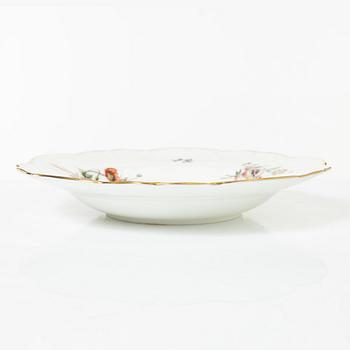 Servisdelar, 55st, porslin, Rörstrand, sent 1800-/tidigt 1900-tal.