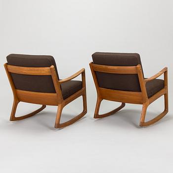 Ole Wanscher, Keinutuolipari, France & Son, Tanska, 1950-luku.