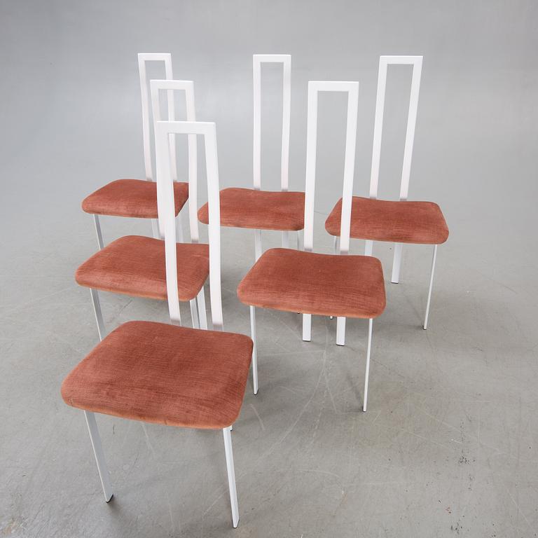 Chairs, 6 pcs, Cattelan Italia, 1980s.