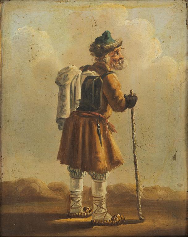 Unknown artist, early 19th century, Tradesmen, set of 4.