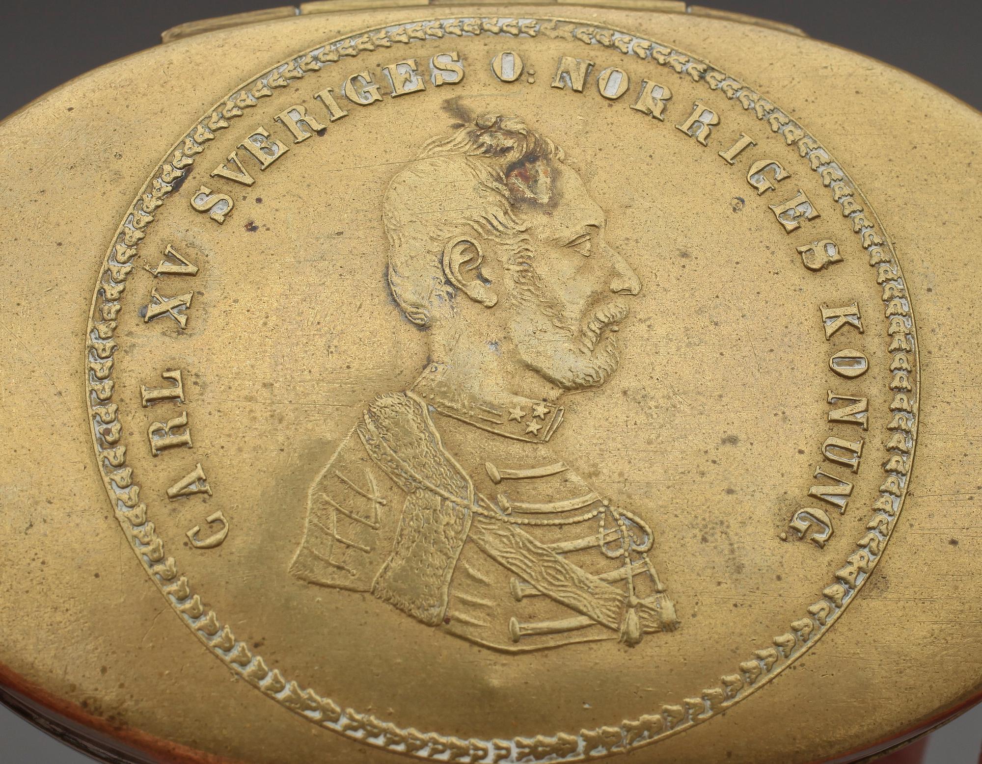 PARTI MÄSSING, 11 delar, 1700-1800-tal.