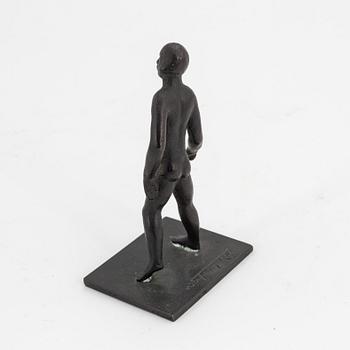 Nils Fougstedt, sculpture, bronze, signed and dated -36.