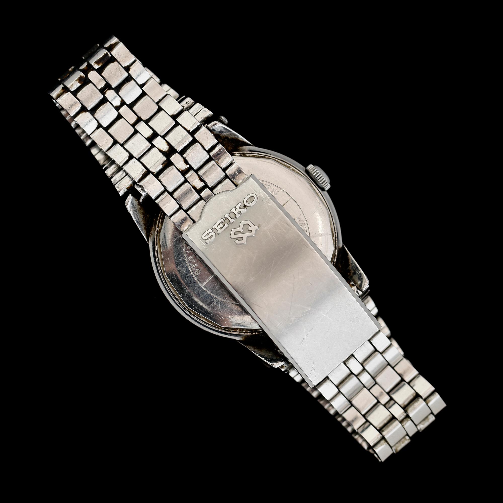 ARMBANDSUR, stål, Lemania, 1900-talets mitt.