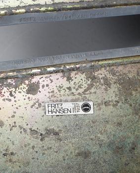 TRÄDGÅRDSGRUPP, 5 delar, "Café", Niels Gammelgaard & Lars Mathiesen, Fritz Hansen, formgiven 1980.