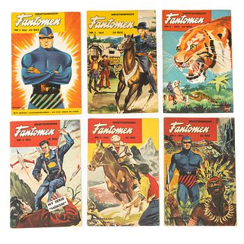 Comic books, 26 issues, "The Phantom", 1951.