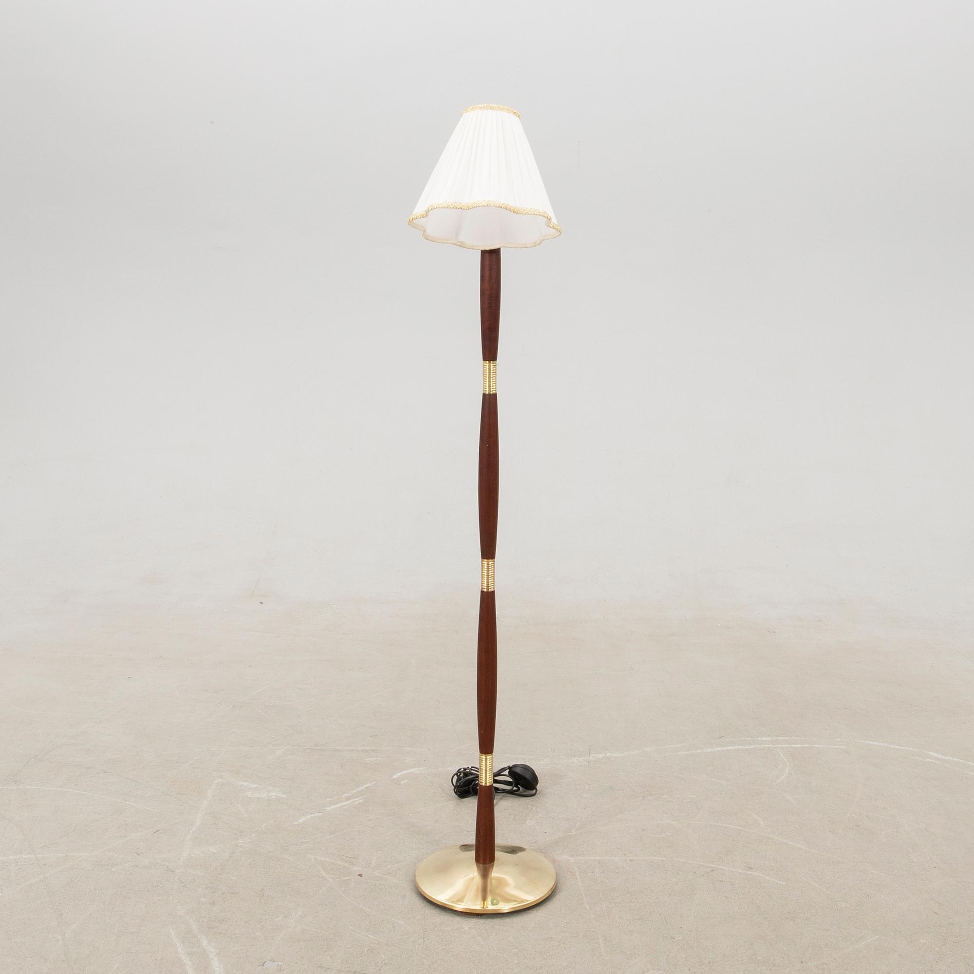 Floor lamp, second half of the 20th century.