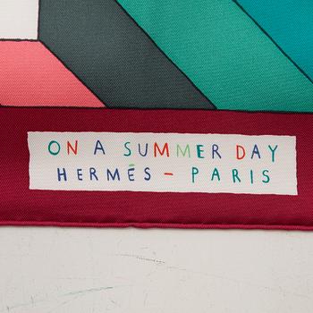 Hermès, Scarf, "On a Summer Day", 2016.