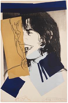 465. Andy Warhol, "Mick Jagger".