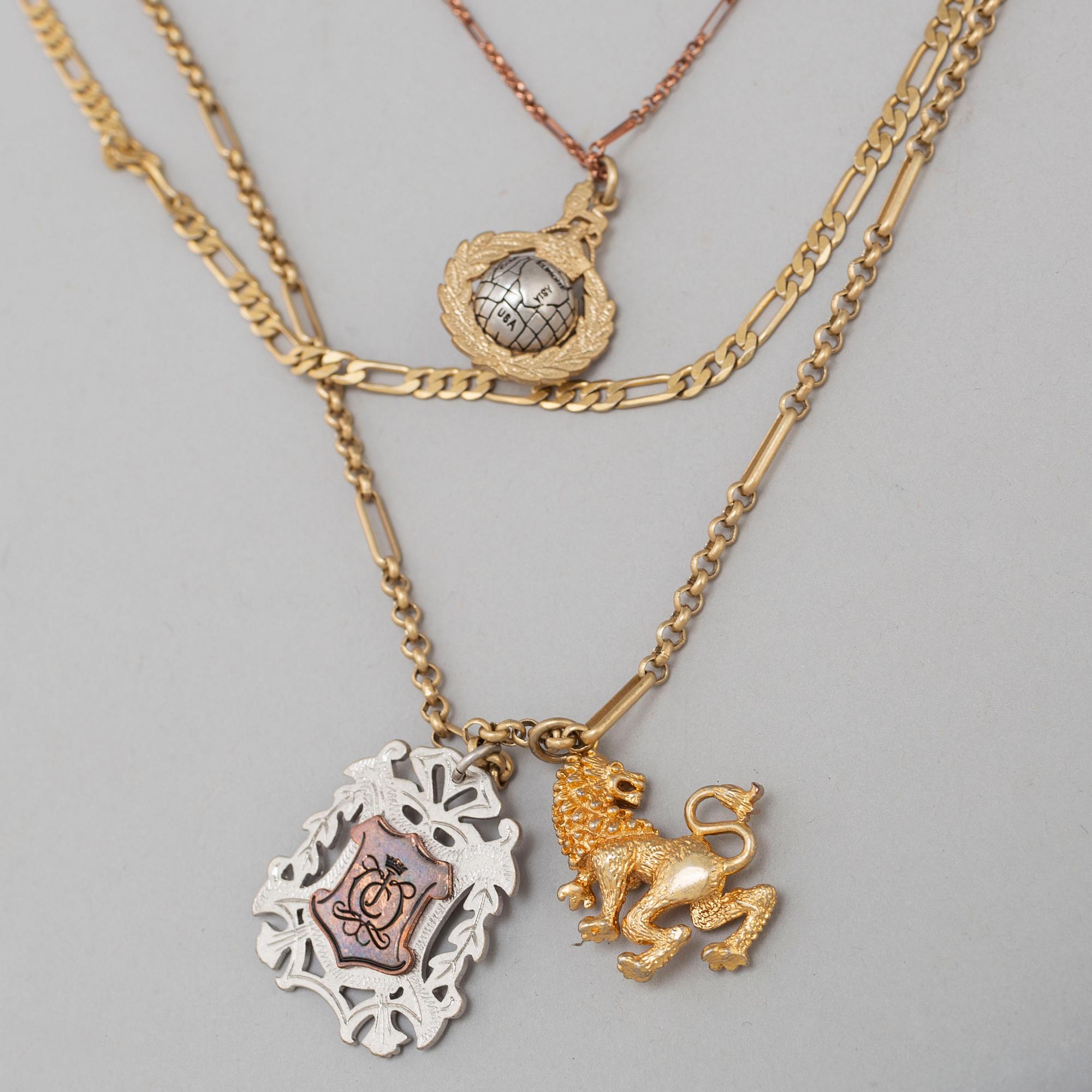 JUICY COUTURE, halsband och armband, metall och textil, 2000-tal.