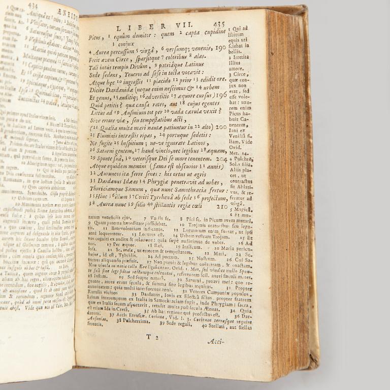 PUBLIUS VERGILIUS, Maronis Opera, Rotterdam 1697.