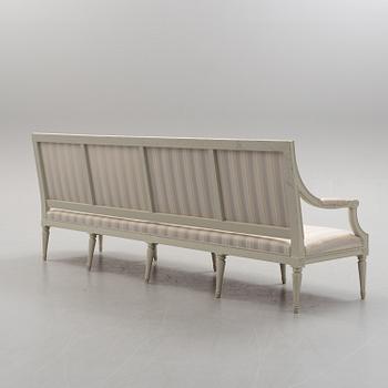 A 20th century Gustavian style sofa.
