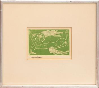 Max Walter Svanberg,  lithographs signed, one numbered 5/25.