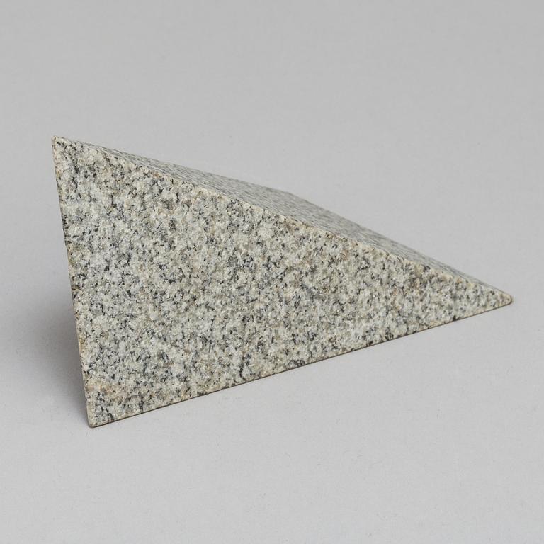 CAJSA HOLMSTRAND, sculpture in granite, signed and numbered 4/30 on plaque.